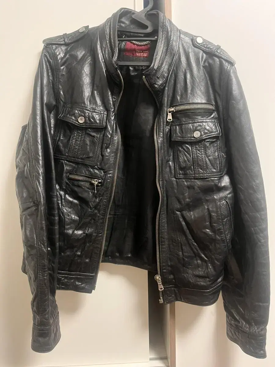 Zara Man Leather Jacket