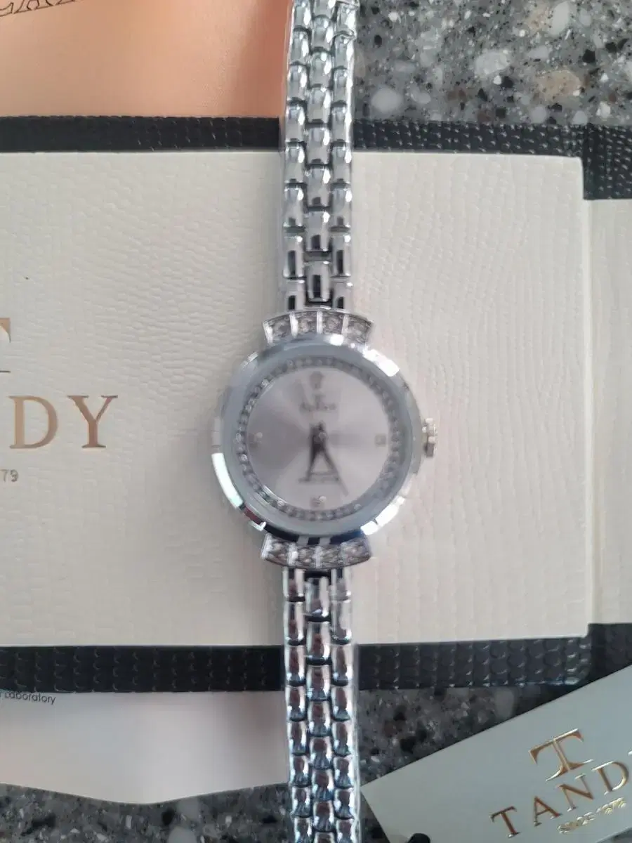 Tandy Princess Diamond Metal Women's Watch