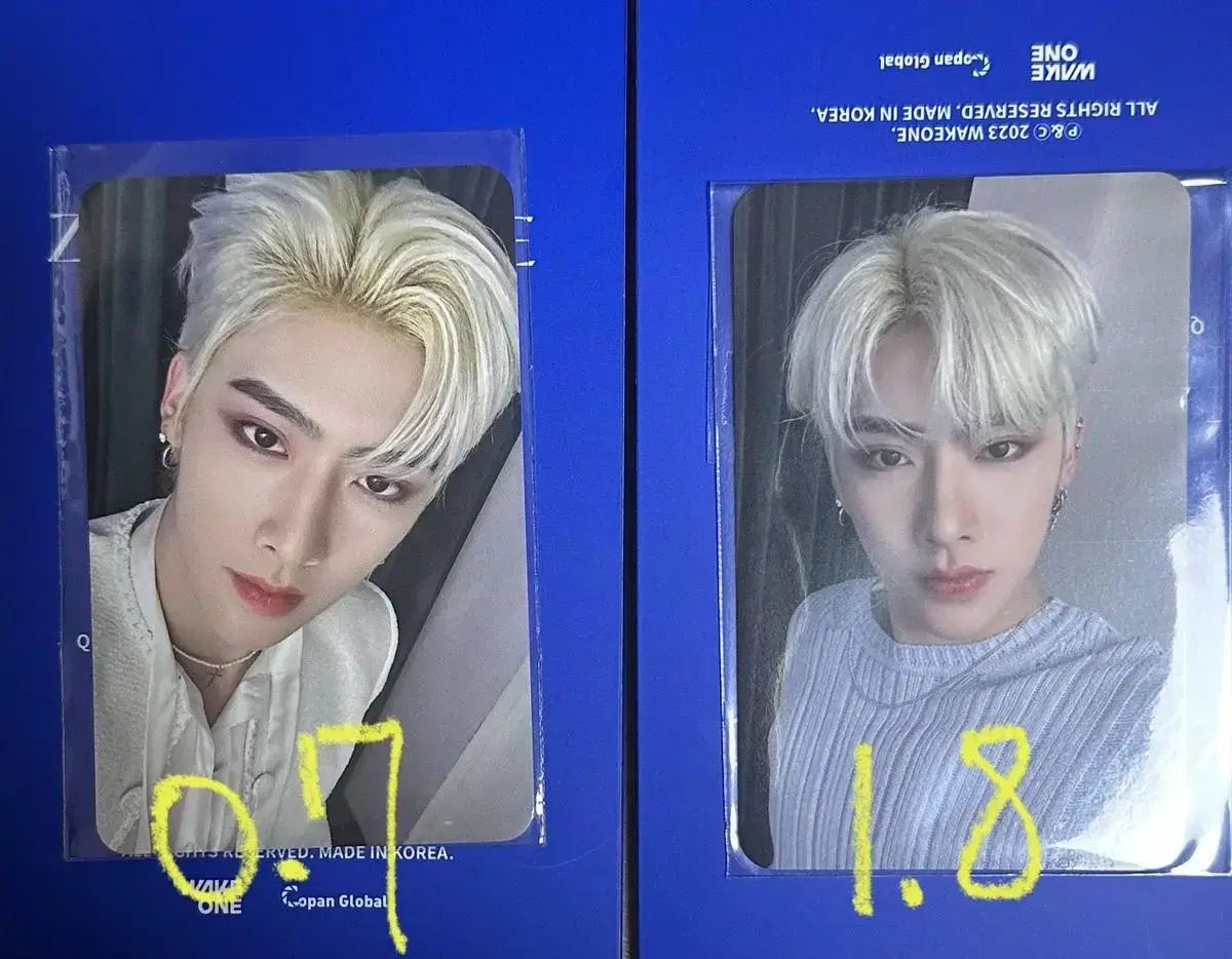 zerobaseone zb1 ricky 5만원 photocard luggagetack photocard wts !!!