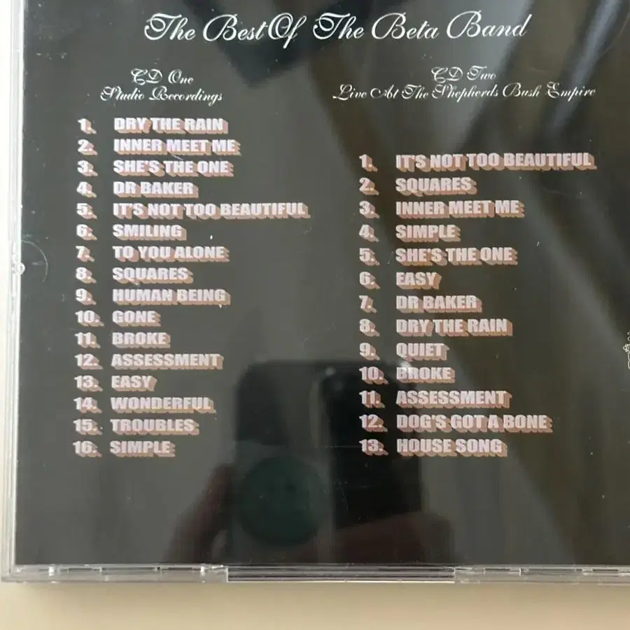 베타밴드 / The Best of Beta band 2CD