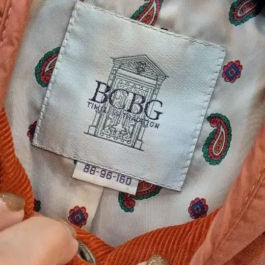 BCBG 퀼팅숏쟈켓 88-96-160