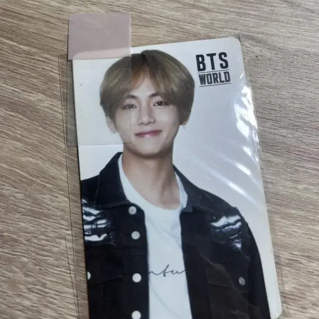 (한정)BTS 방탄 뷔 태형 BTS월드 btsworld 포카 포토카드 판