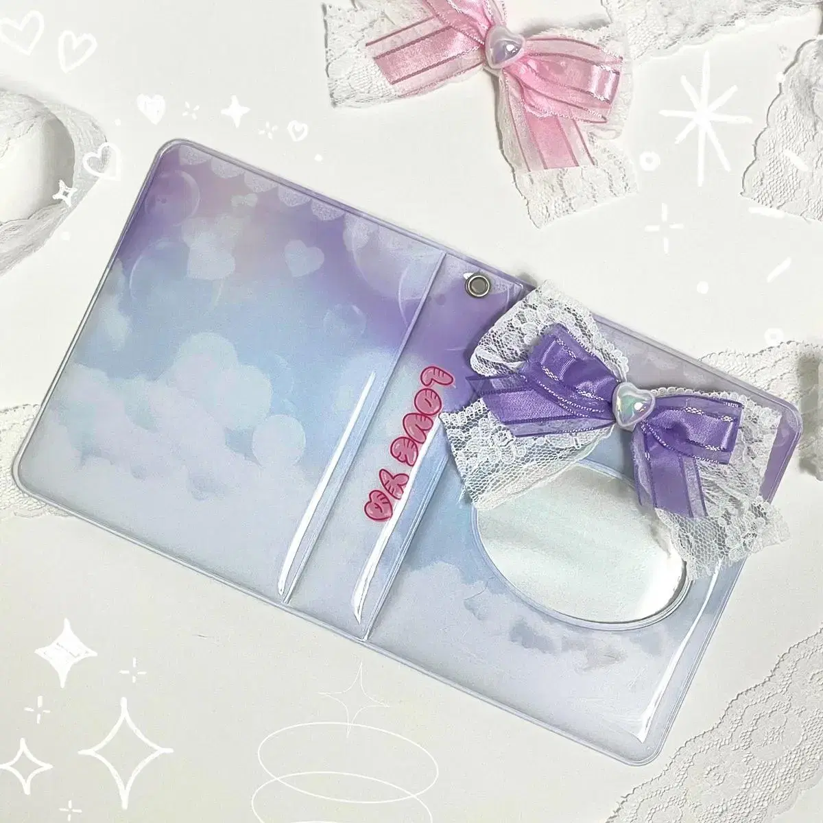 (New)Love Ya collect book collectbook 1 level 2 level ribbon gift