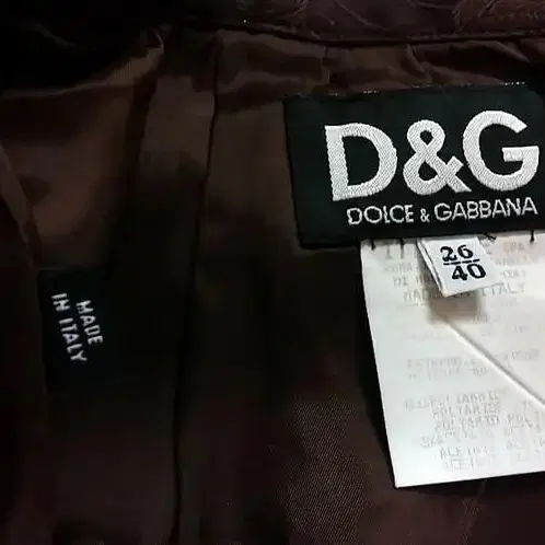 DOLCE&GABBANA(돌체앤가바나) 정장 투피스 S