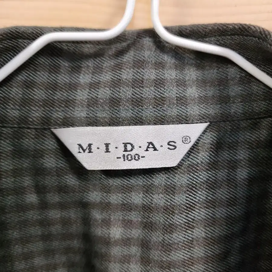 midas 남성 긴팔남방셔츠 (100사이즈)