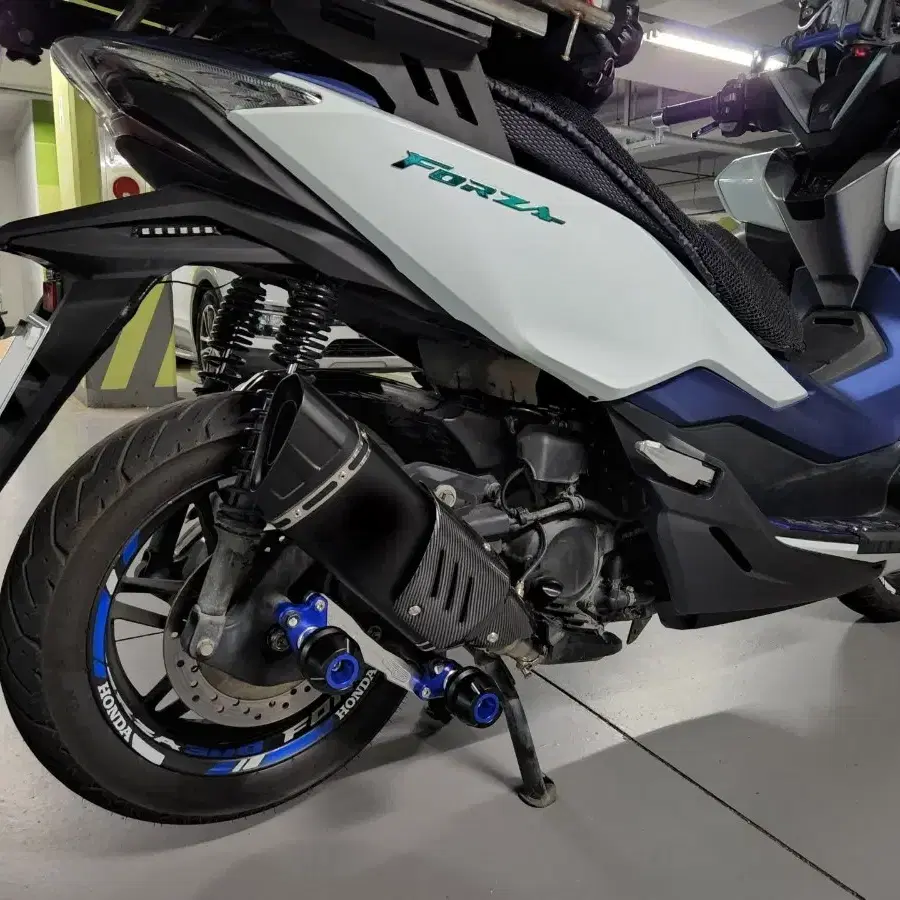 포르자350 ADV350튜닝 머플러