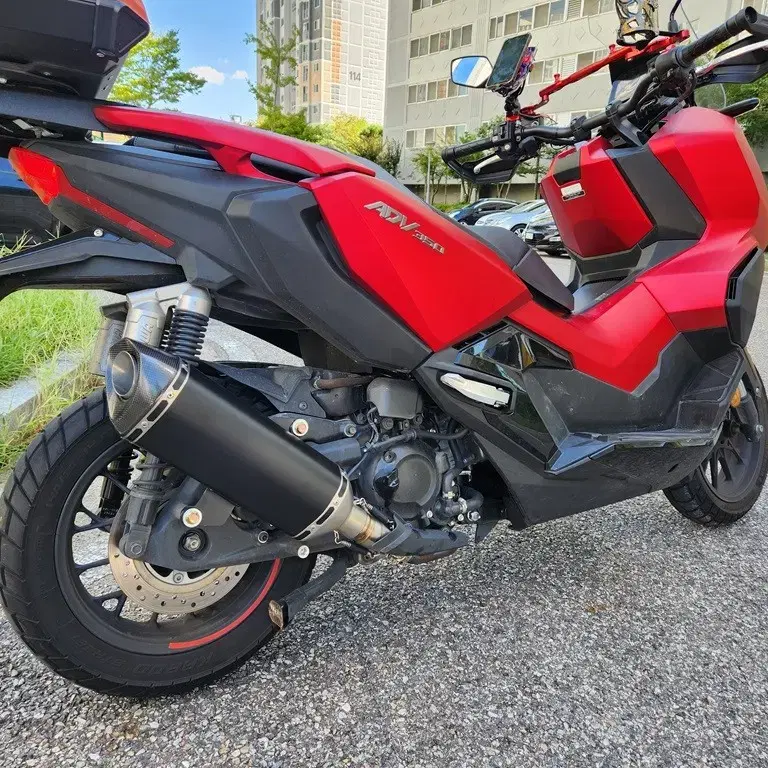 포르자350 ADV350튜닝 머플러