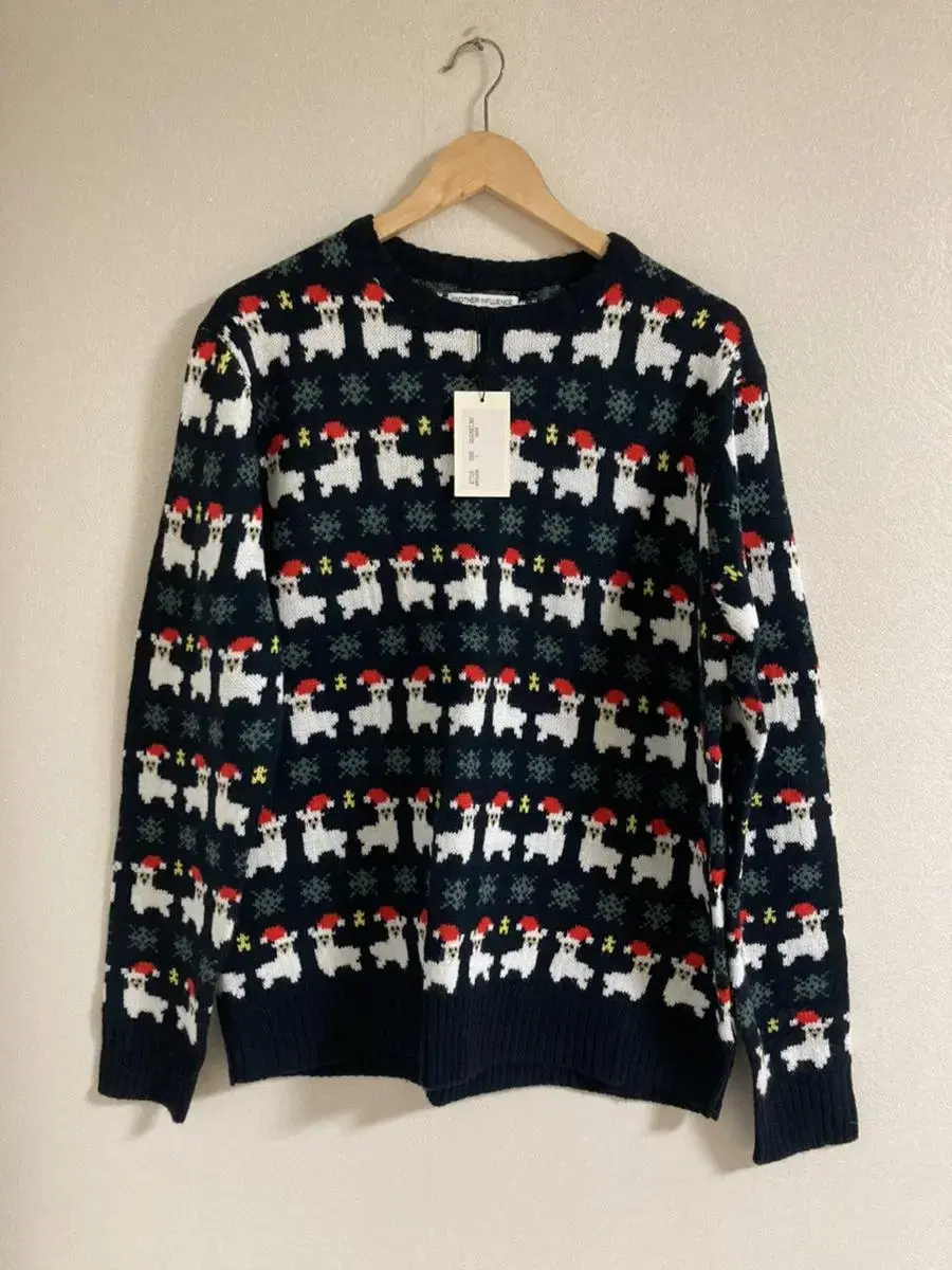 (새상품)another influencer christmas knit L