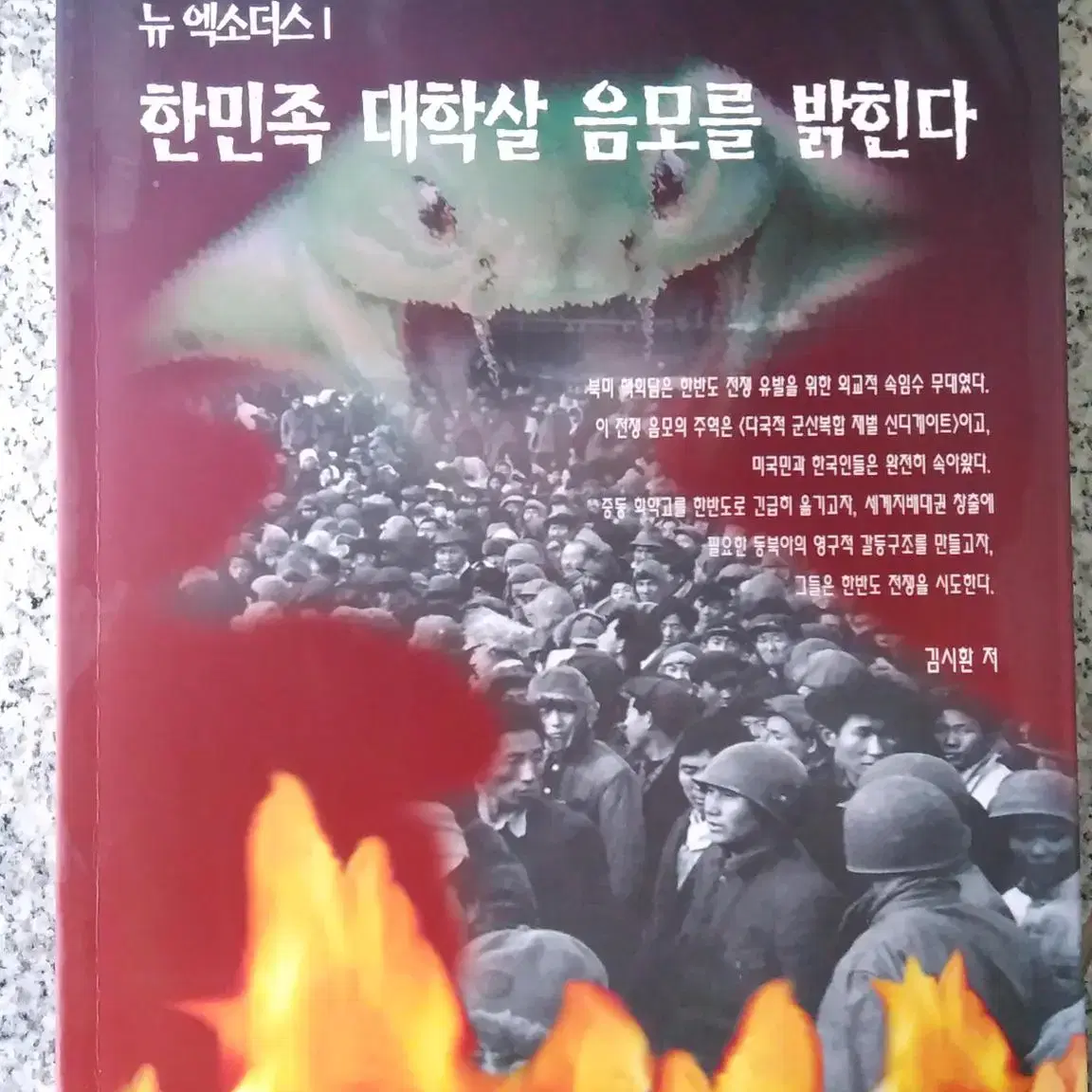 기독교 일반도서 한민족 대학살 음모를 밝힌다 책