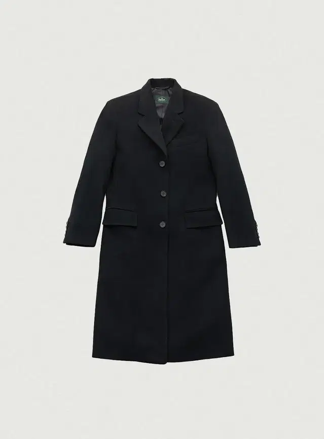 더바넷 the barnnet black brit cashmere coat