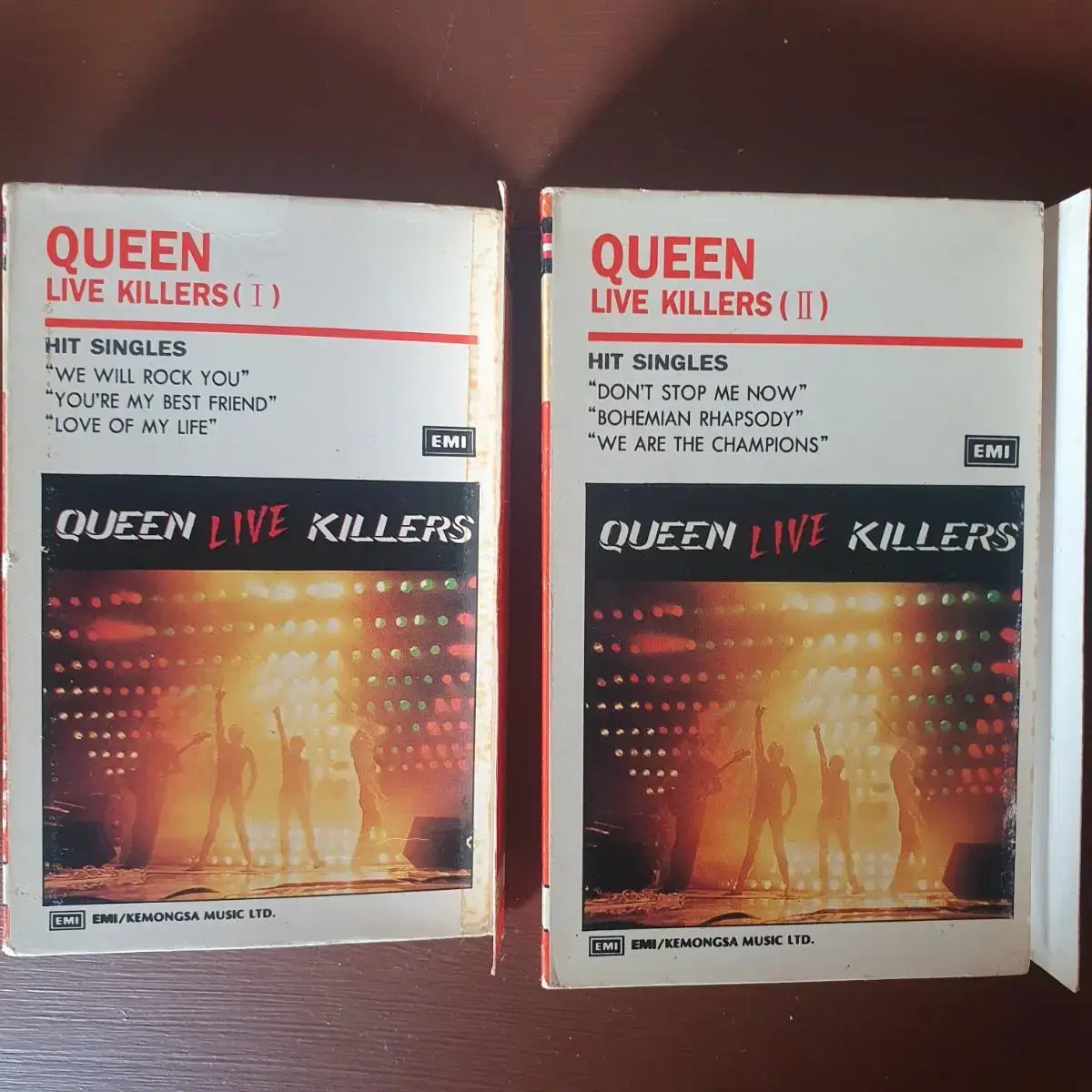 QUEEN - LIVE KILLERS 카세트테이프 2장