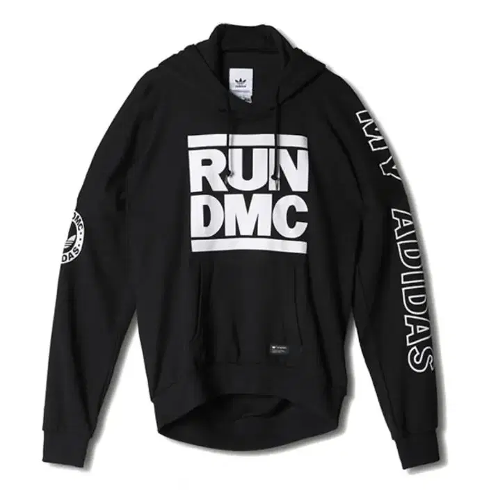 아디다스 , RUN DMC 후드 블랙 95 사이즈 M64462