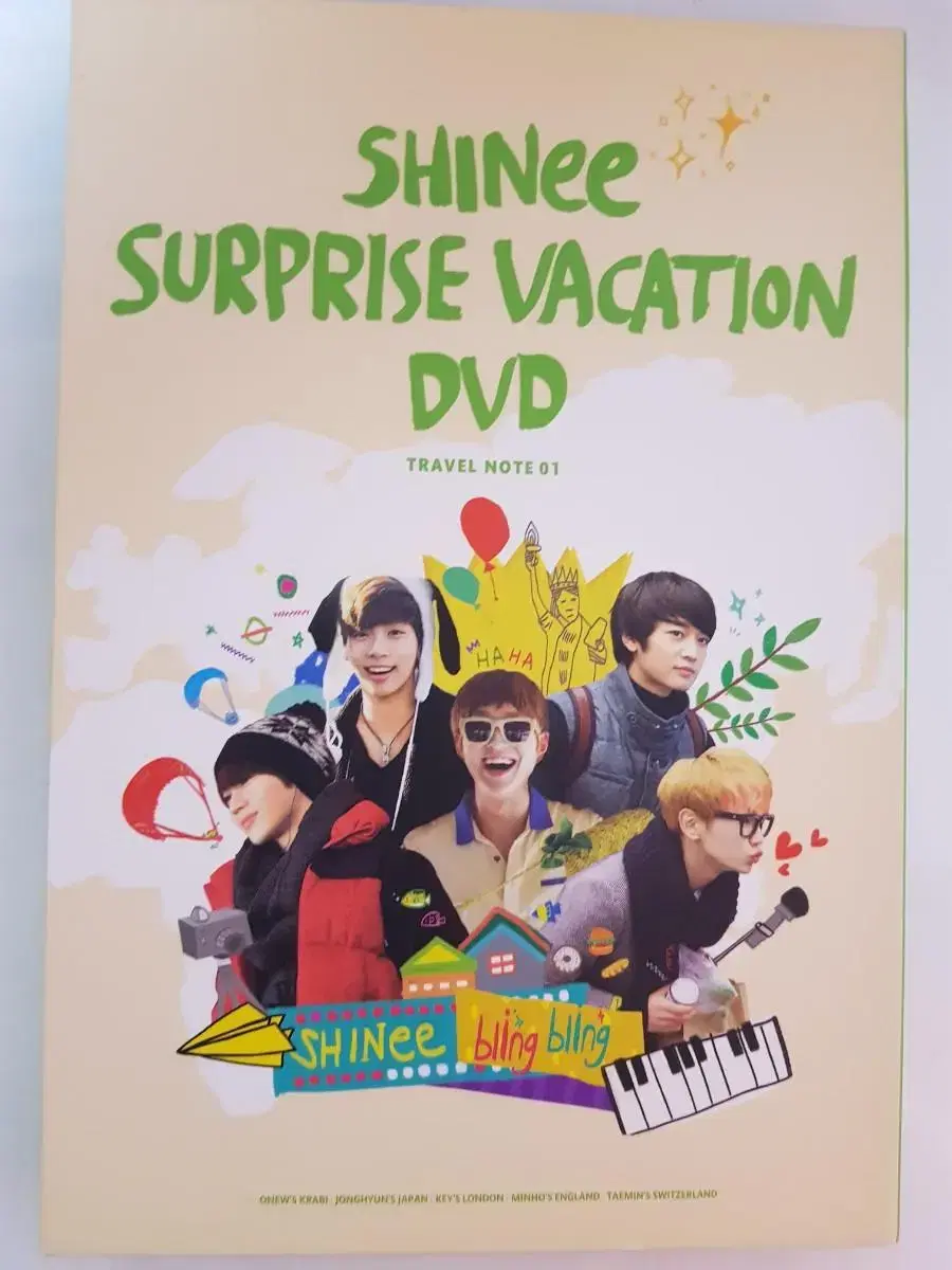 Shinee Surprise Vacation DVD