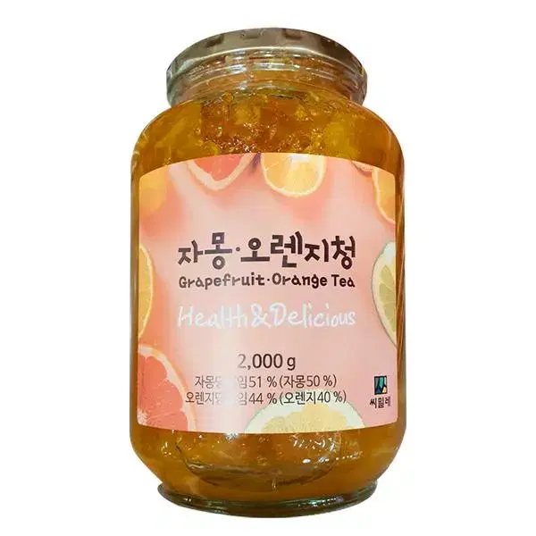 씨밀레 자몽오렌지청 2kg