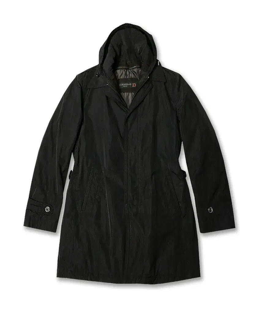 Corneliani [Corneliani] Black trendy hooded padded coat