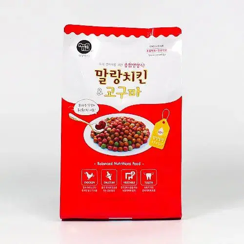 뉴알엑스 말랑 치킨&야채9+ / 치킨&고구마 900g