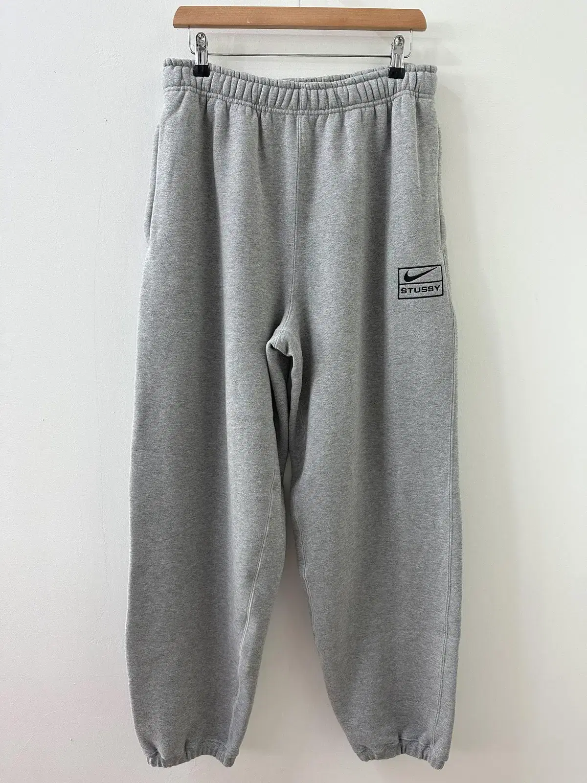 Nike x Stussy NRG BR Fleece Pants Gray (CT4312-063)