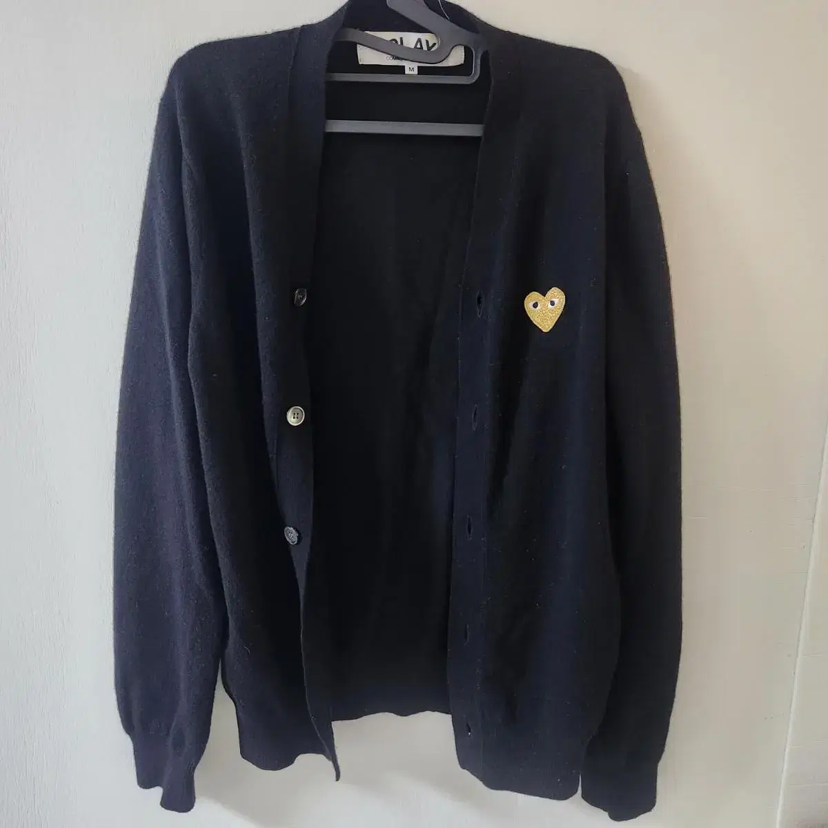 Men's Comme des Garçons Black and gold wafers size M