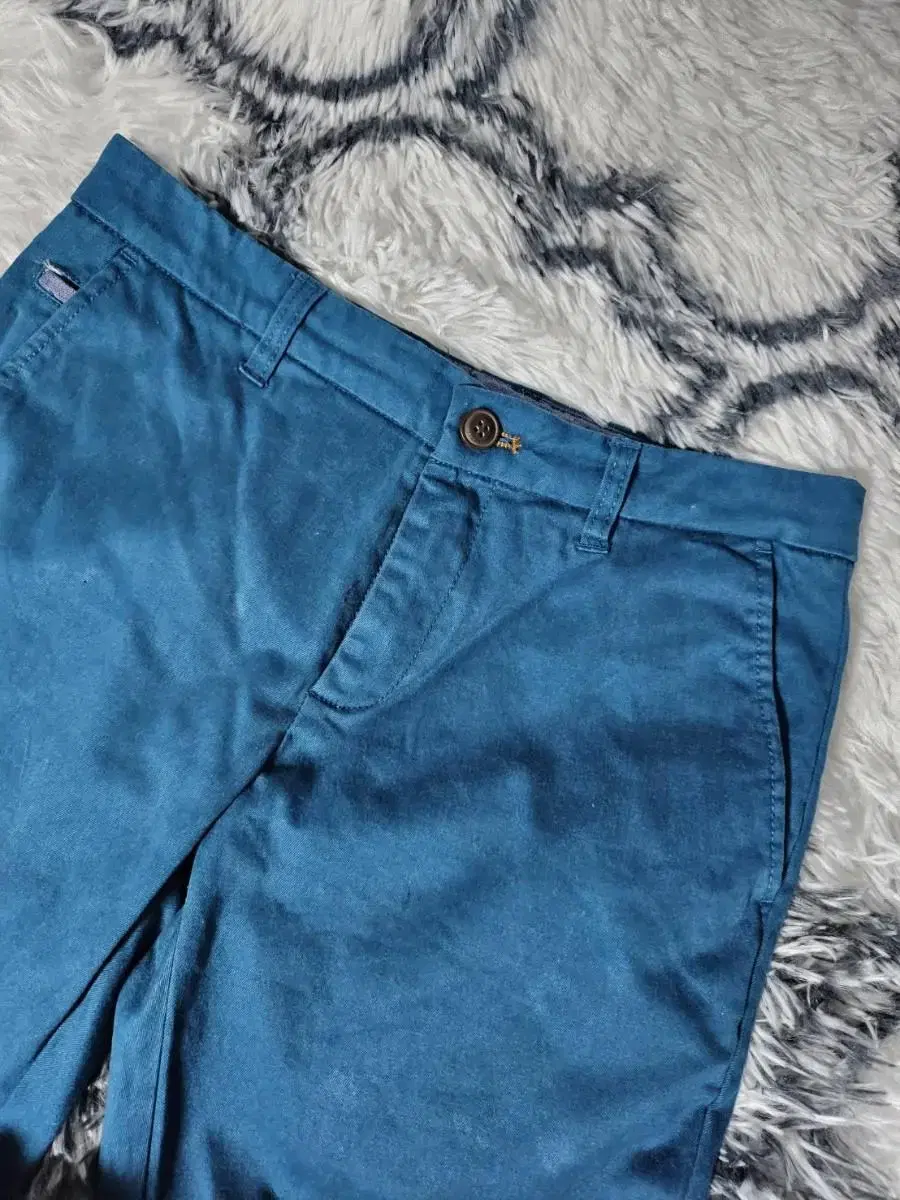 CHRIS CHRISTY Mint-colored cotton pants 30