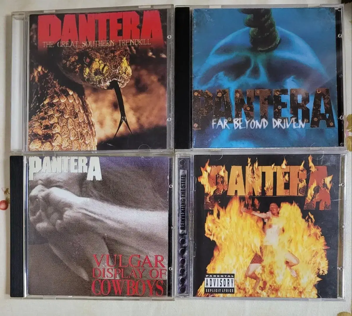 판테라(PANTERA) 시디 모음