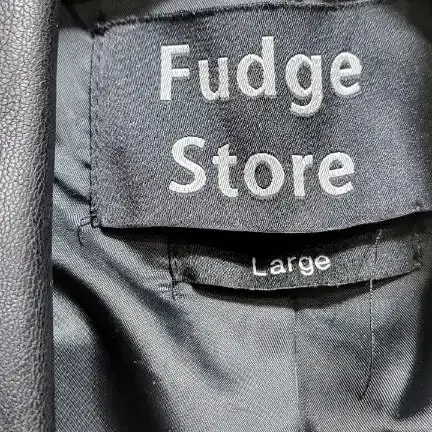 Fudge store 레쟈 라이더쟈켓 (L)