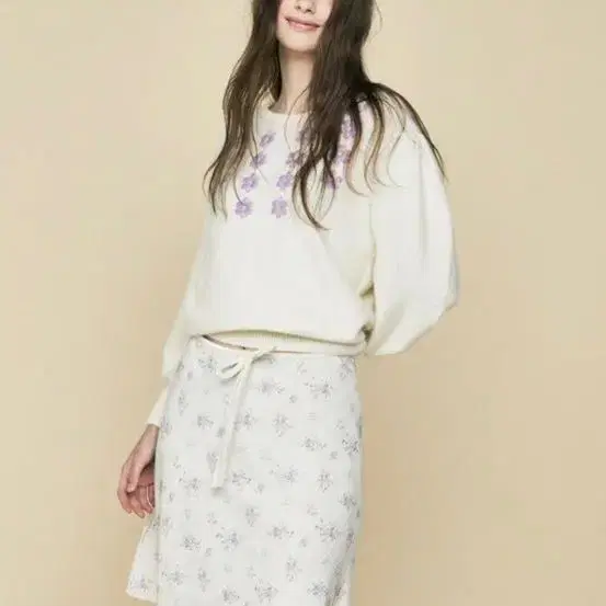 글로니 Bloom midi skirt - XS/S