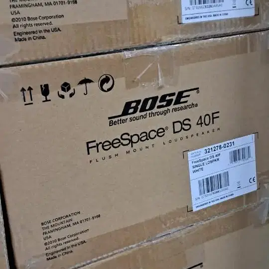 bose 보스스피커 고출력 고성능 씰링스피커 ds40f