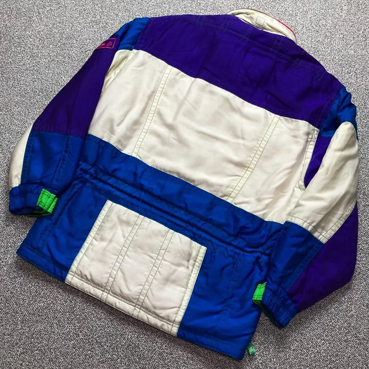 90s ellesse 올드스쿨 엘레쎄 빅 로고 스키점퍼 패딩