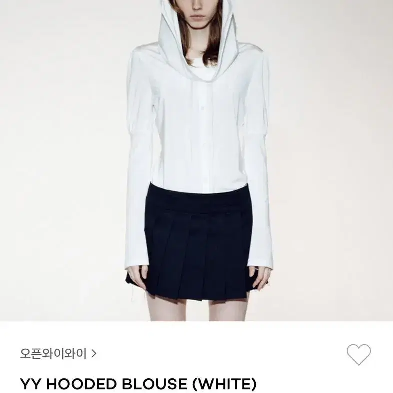 오픈와이와이 open yy hooded blouse 후드티