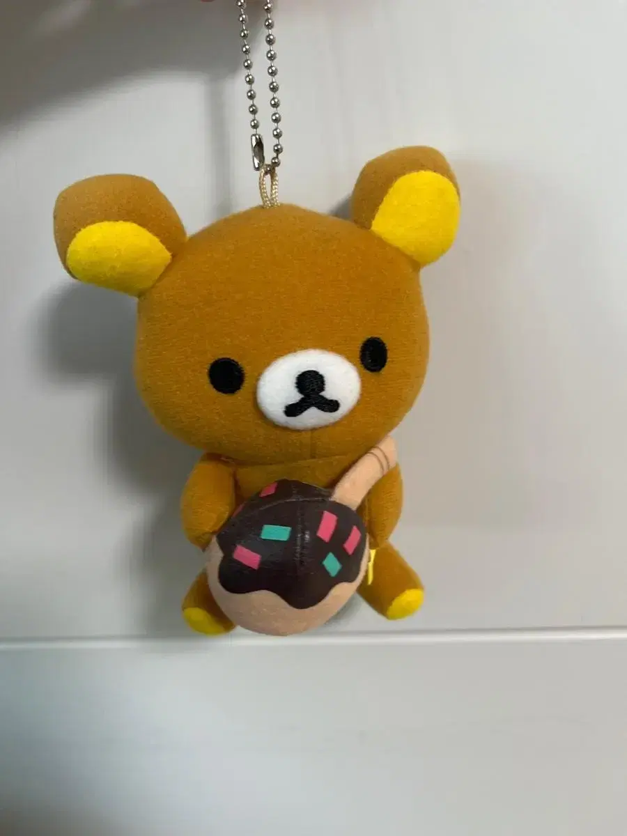 Takoyaki Rilakkuma doll Keyring