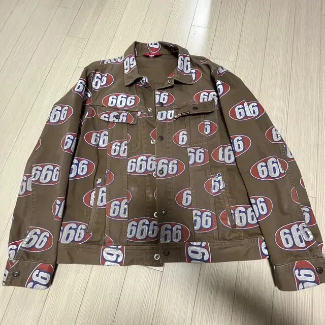 슈프림 supreme 666 데님 자켓