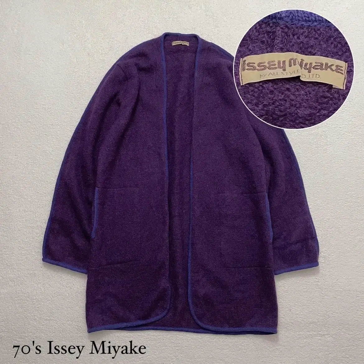 70's issey miyake rare label