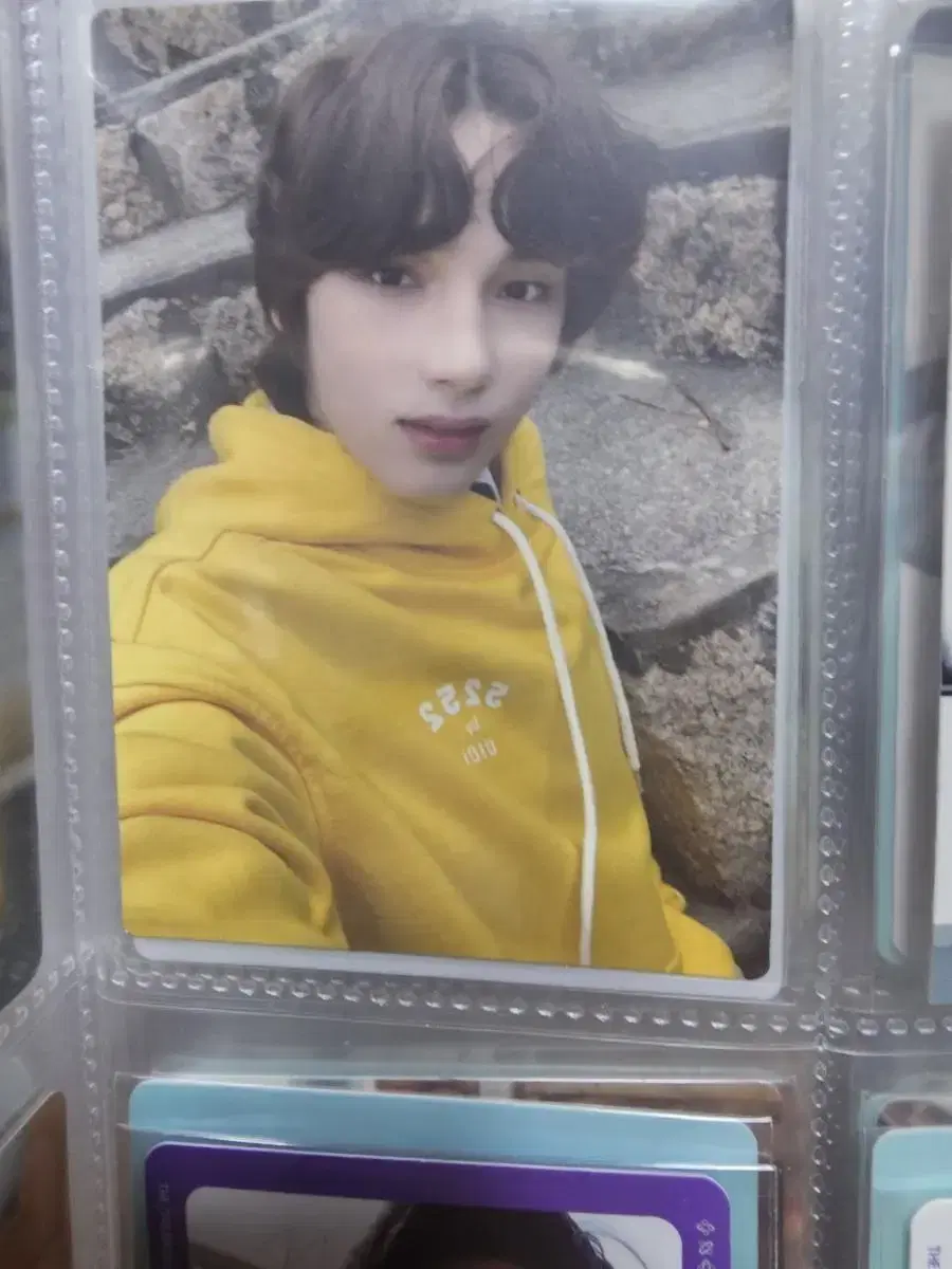 txt hueningkai dreammoa photocard mini bag