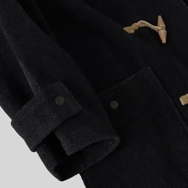 (PAUL SMITH)gray wool duffel coat