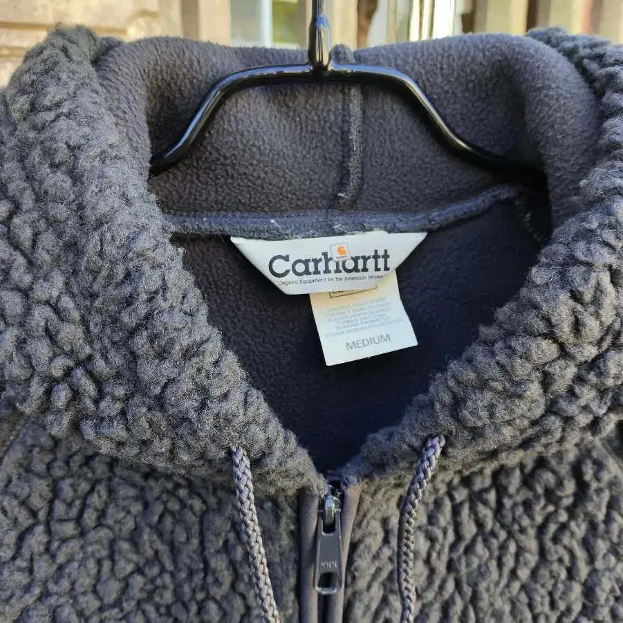 Carhartt 덤블링 플리스 후드 집업