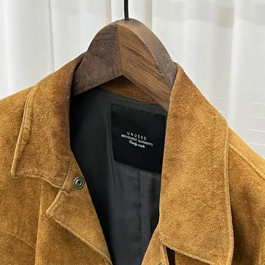 Unused 16ss Suede Jacket 스웨이드 자켓