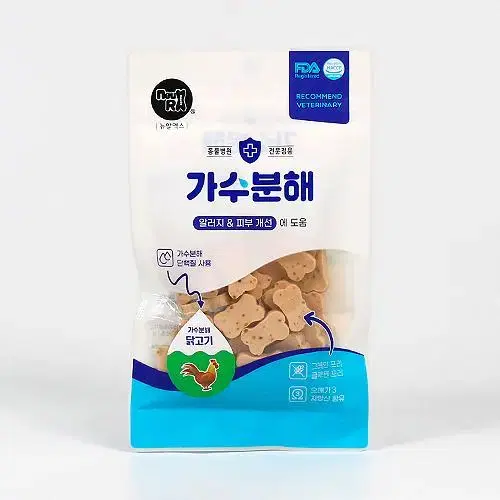 뉴알엑스 가수분해 크릴새우/연어/닭고기 100g 강아지 간식