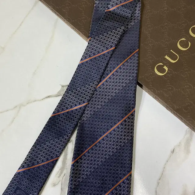 (새상품) 구찌(GUCCI) GG모노그램 정품 명품넥타이