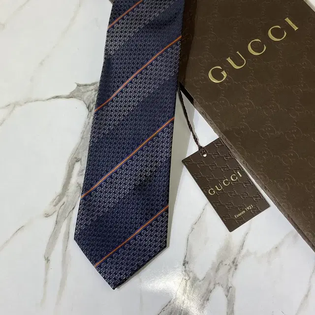 (새상품) 구찌(GUCCI) GG모노그램 정품 명품넥타이