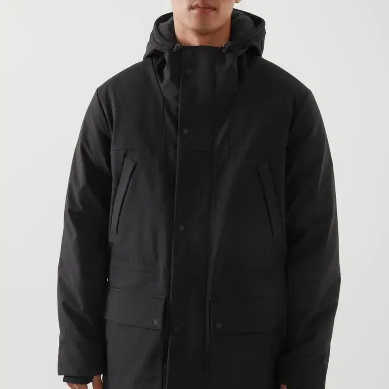 코스 숏 패디드 파카 m / cos short padded parka