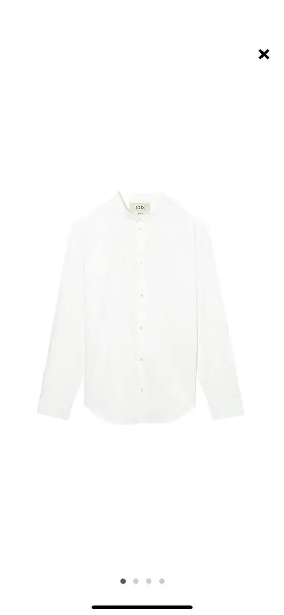 COSCos Cararis white shirt