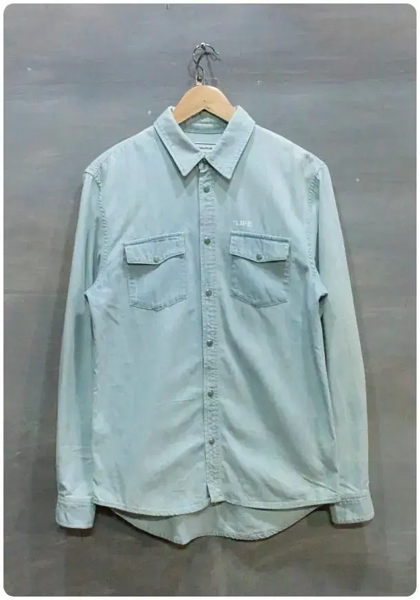 [38] Jadik & Voltaire SALA Photo Print Denim Shirt (40% off)