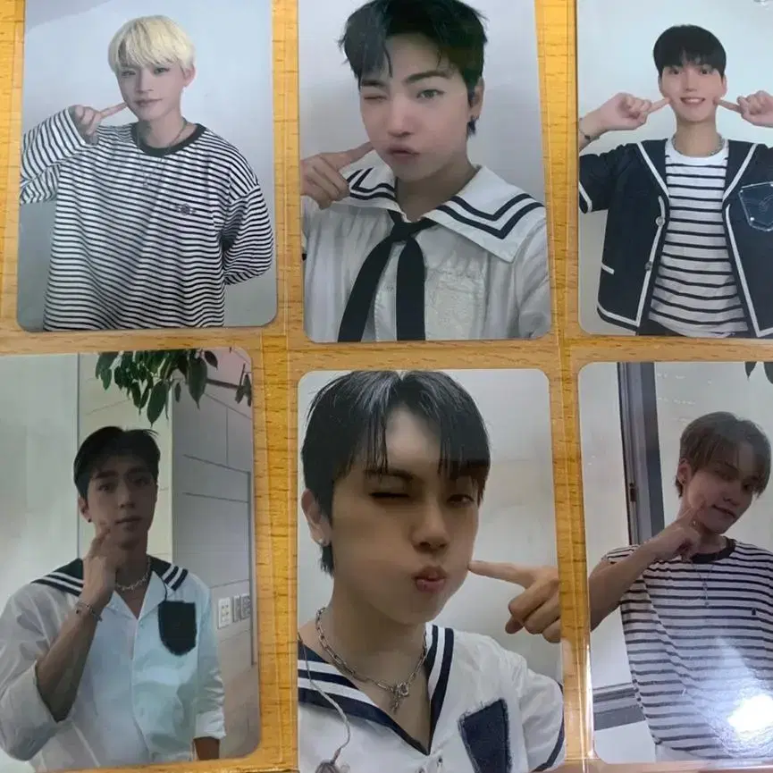 Jump up unreleased photocard double-sided photocard bulk wts hyojin Changyoon Seungjun Jaeyoung Minkyun Yuto