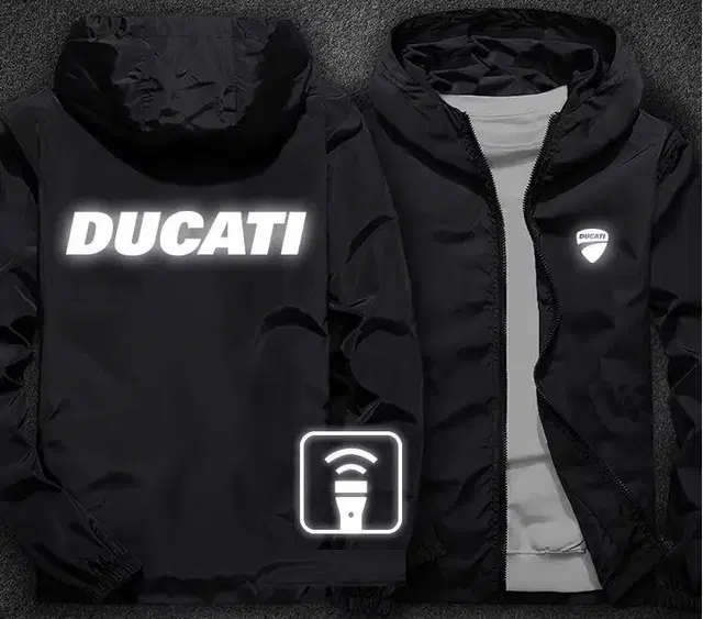 [새상품]Ducati 두카티 오토바이 바이크 바람막이 자켓 3M스카치