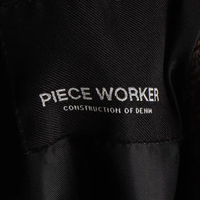 피스워커(PIECE WORKER) 브라운 헤링본 코트 / M