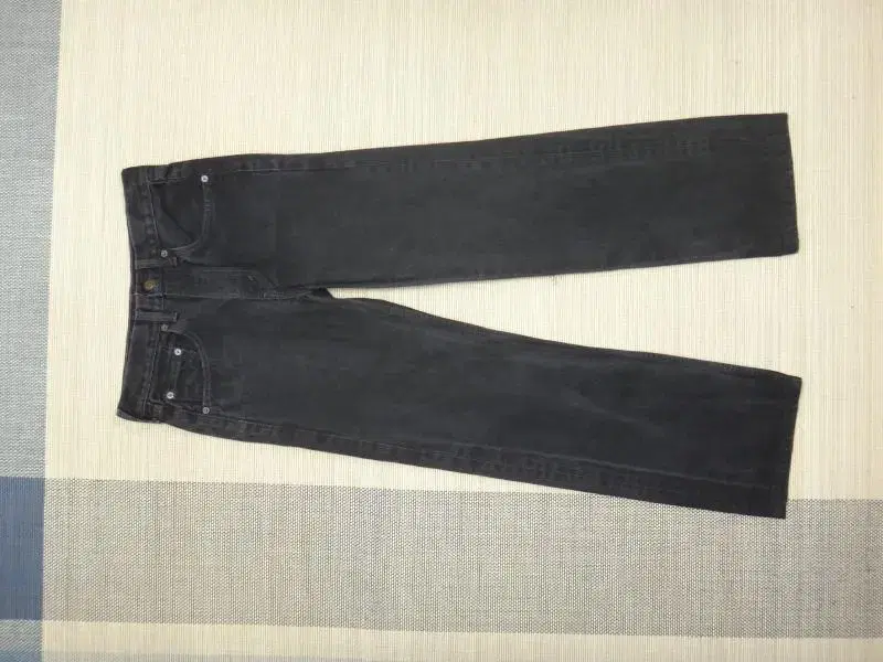 (30") Levi's 505 Men's Denim Black Jean