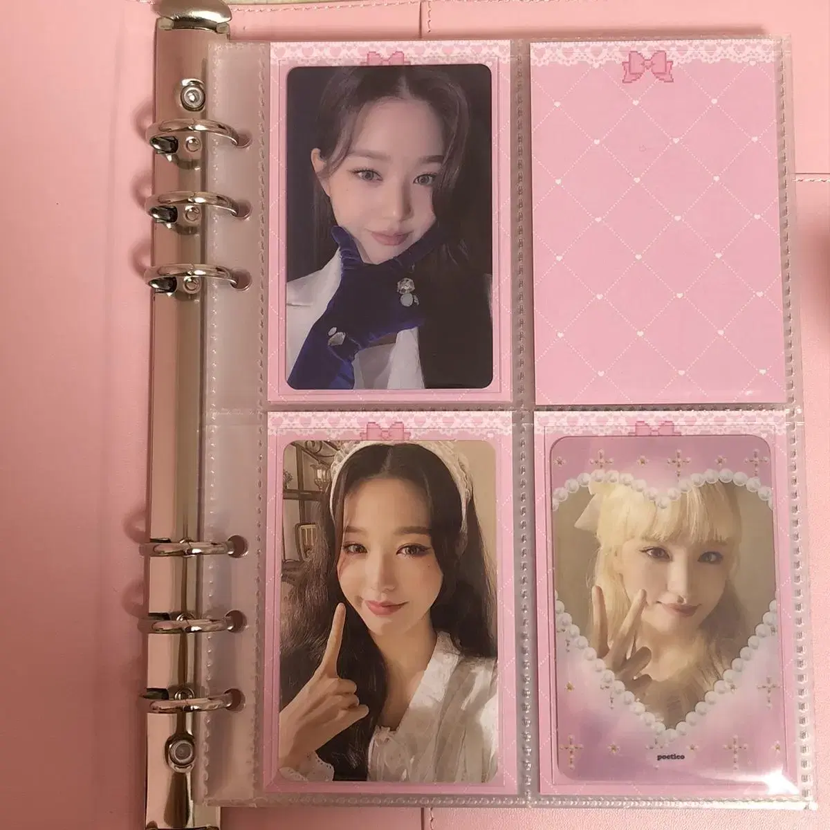 찐막가격) ive jang wonyoung liz photocard wts soundwave seasons greetings eleven ld