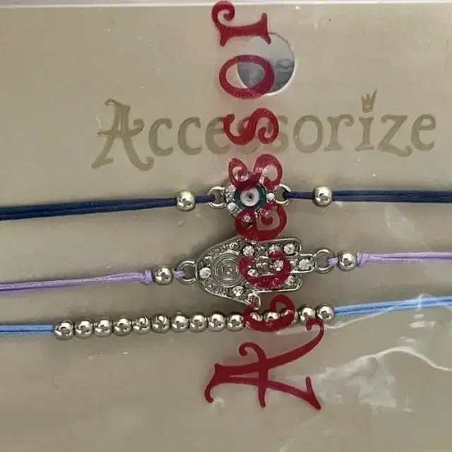 영국 Accessorize 팔찌