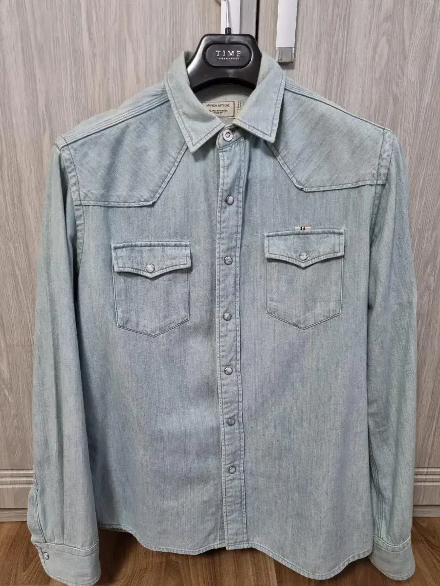 Maison Kitsune denim shirt