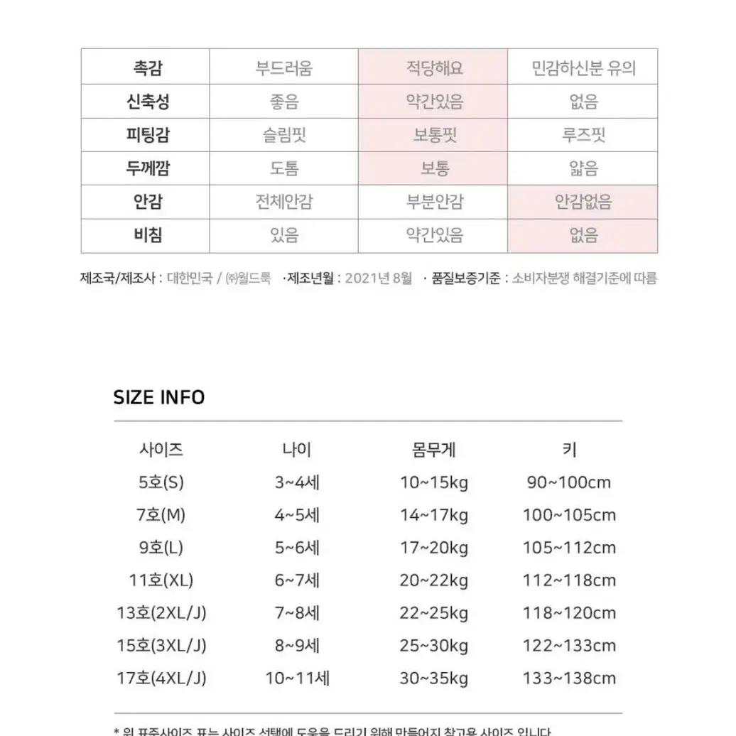 새제품 국내제작 디즈니 트레이닝 상하세트 xxxL 8~9세